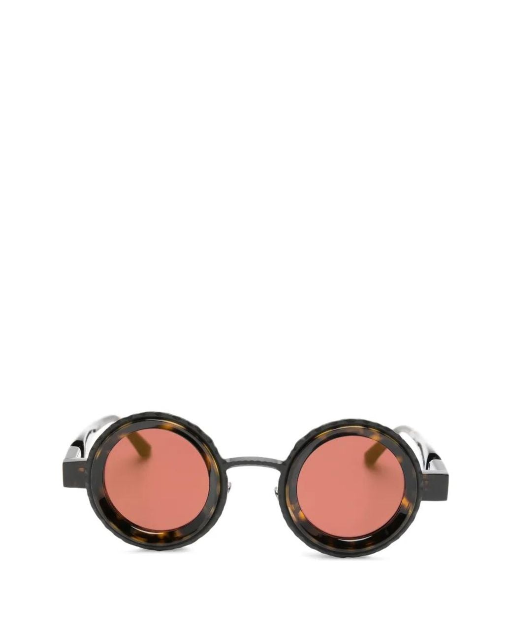 Kuboraum Pink Z3 Round-Frame Sunglasses