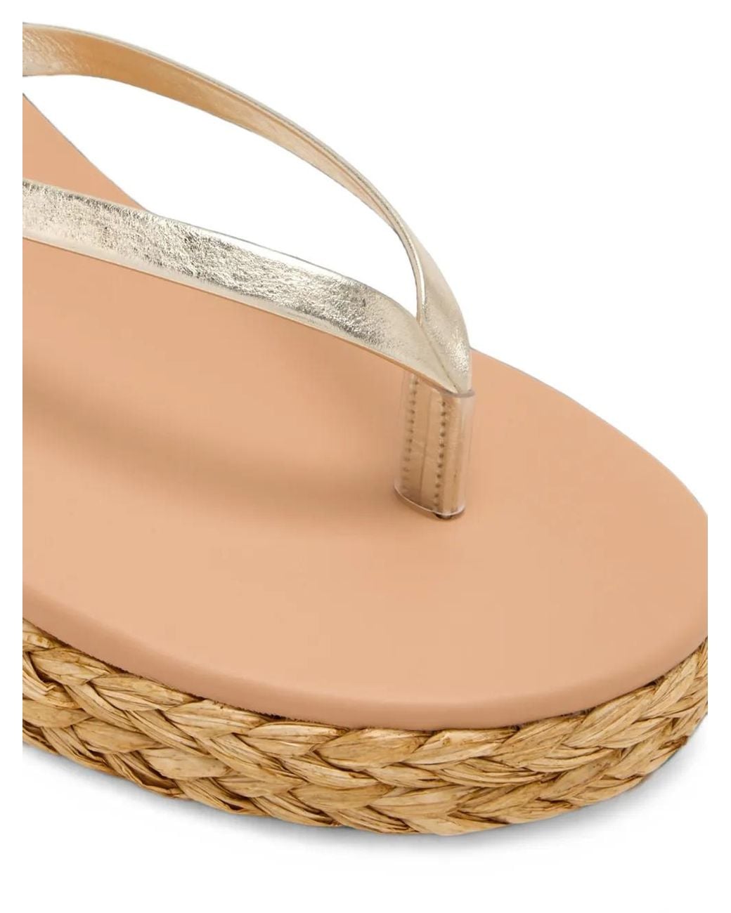 Ancient Greek Sandals Natural Saionara Low-Wedge Sandals