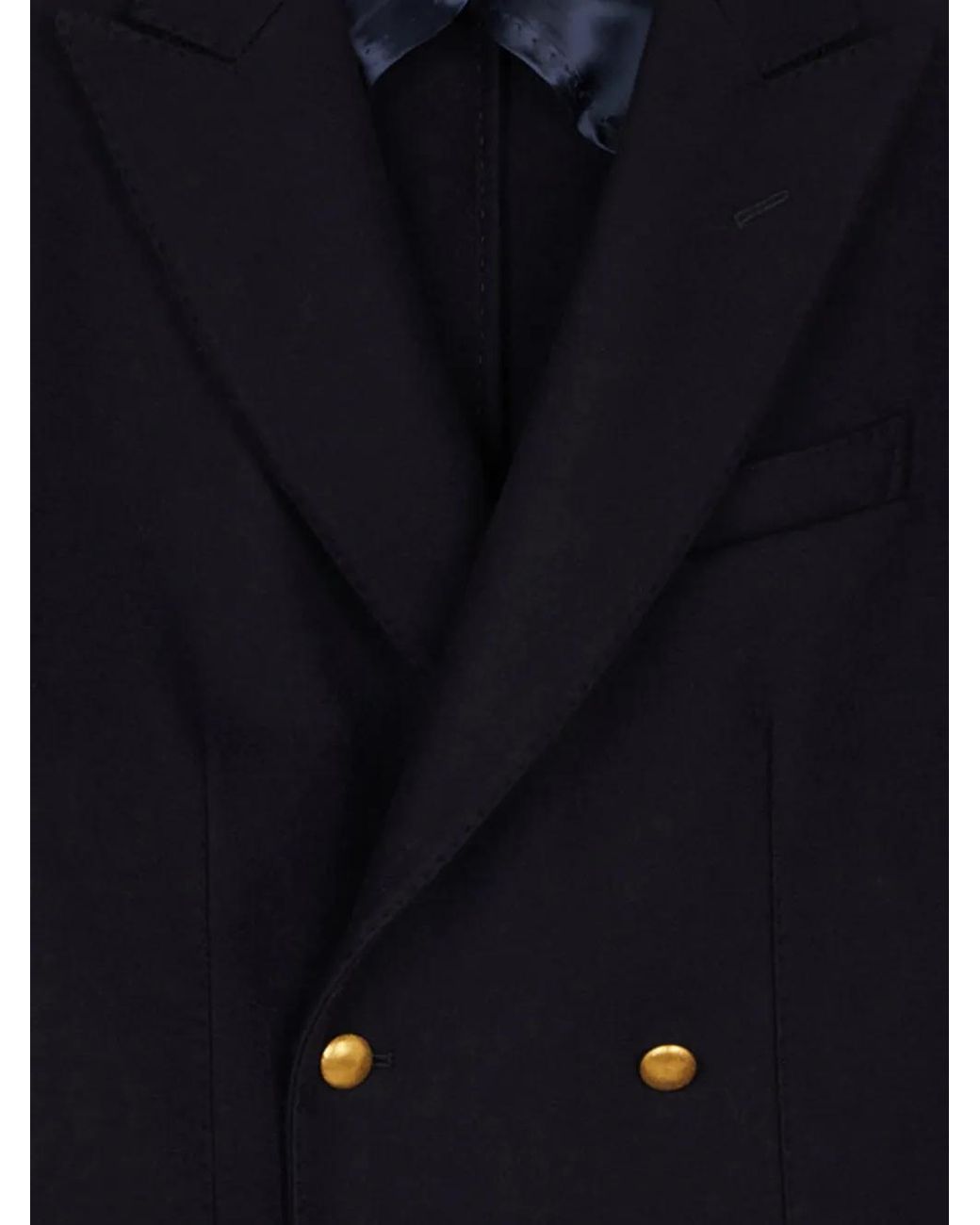 Fortela Blue David Double-Breasted Blazer for men