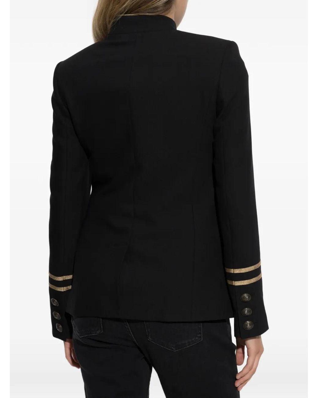 Zadig & Voltaire Black Blazer 'Vallo'