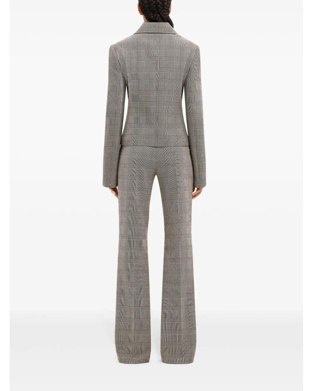 Courreges Flared Broek in het Gray
