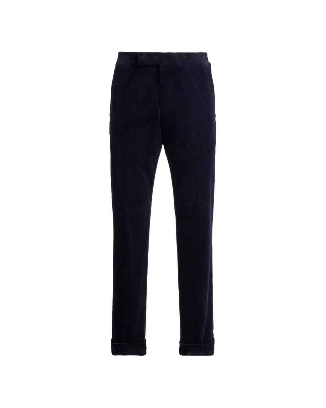 Polo Ralph Lauren Blue Stretch-Corduroy Tailored Trousers for men
