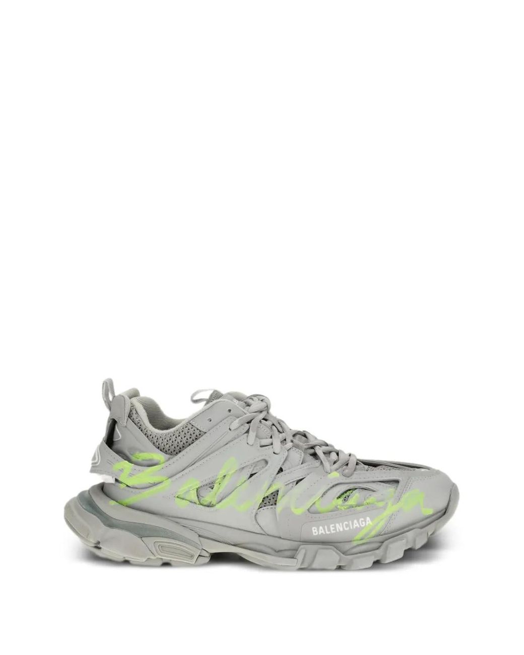 Balenciaga Gray Track Signatures Shoes for men