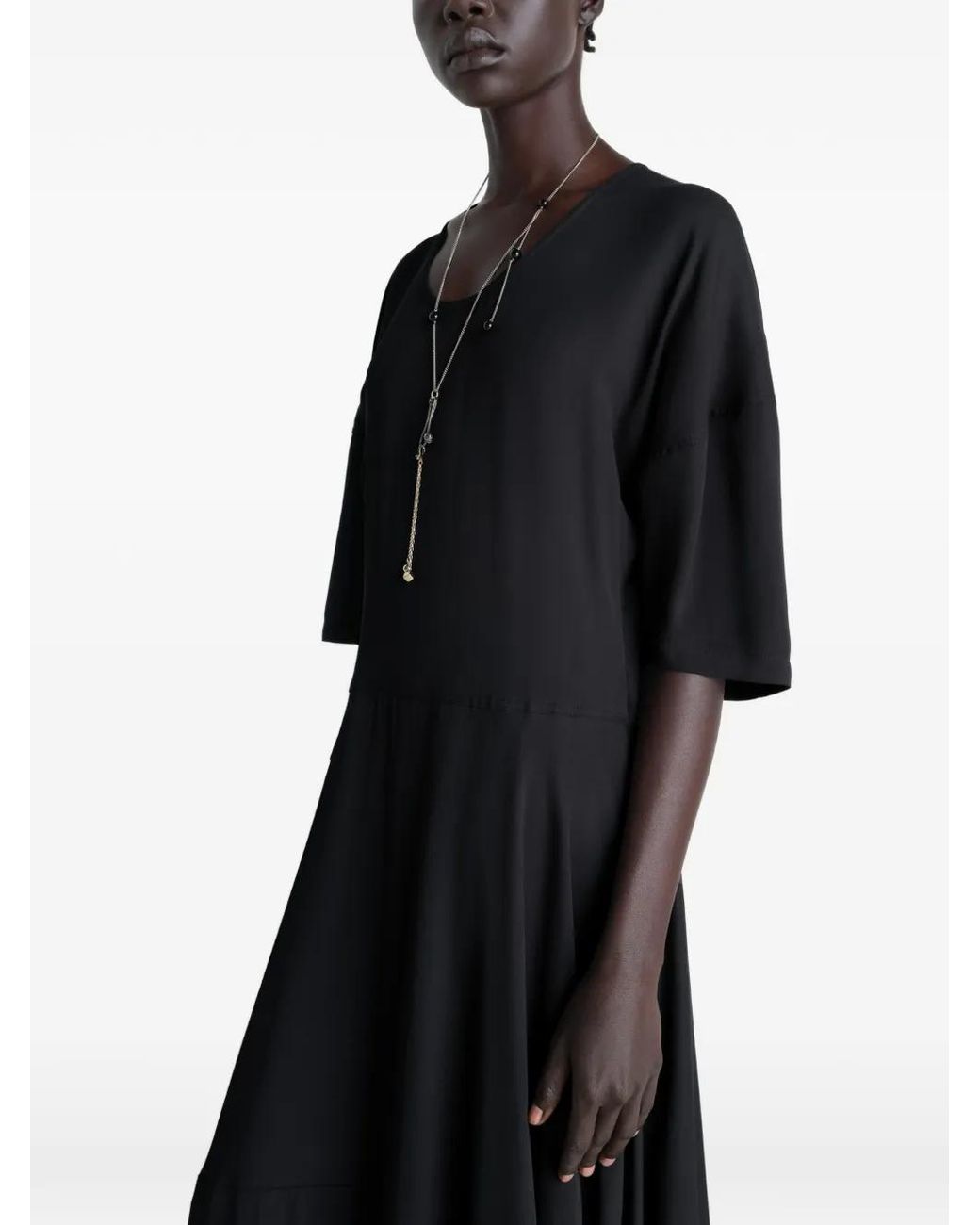 Lemaire Black Balloon Dress