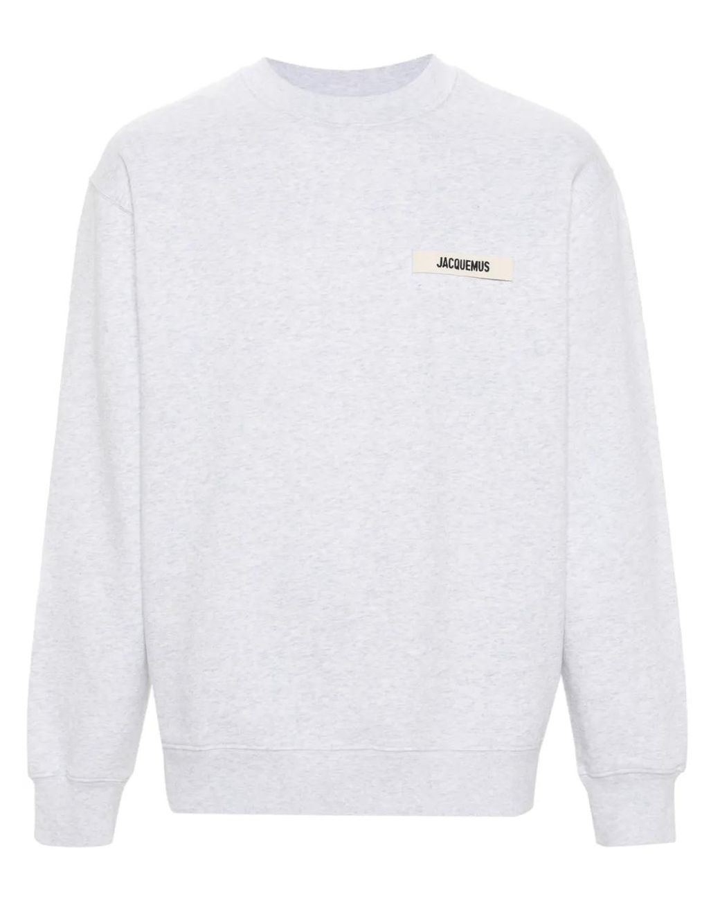 Jacquemus Katoenen Sweater Met Logopatch in het White voor heren