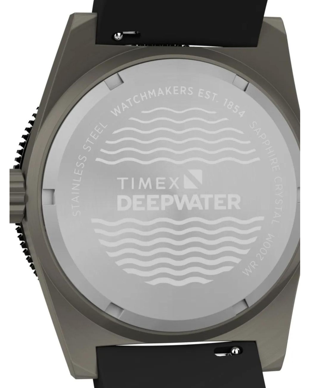 Timex Black Deepwater Reef 41Mm Watch for men