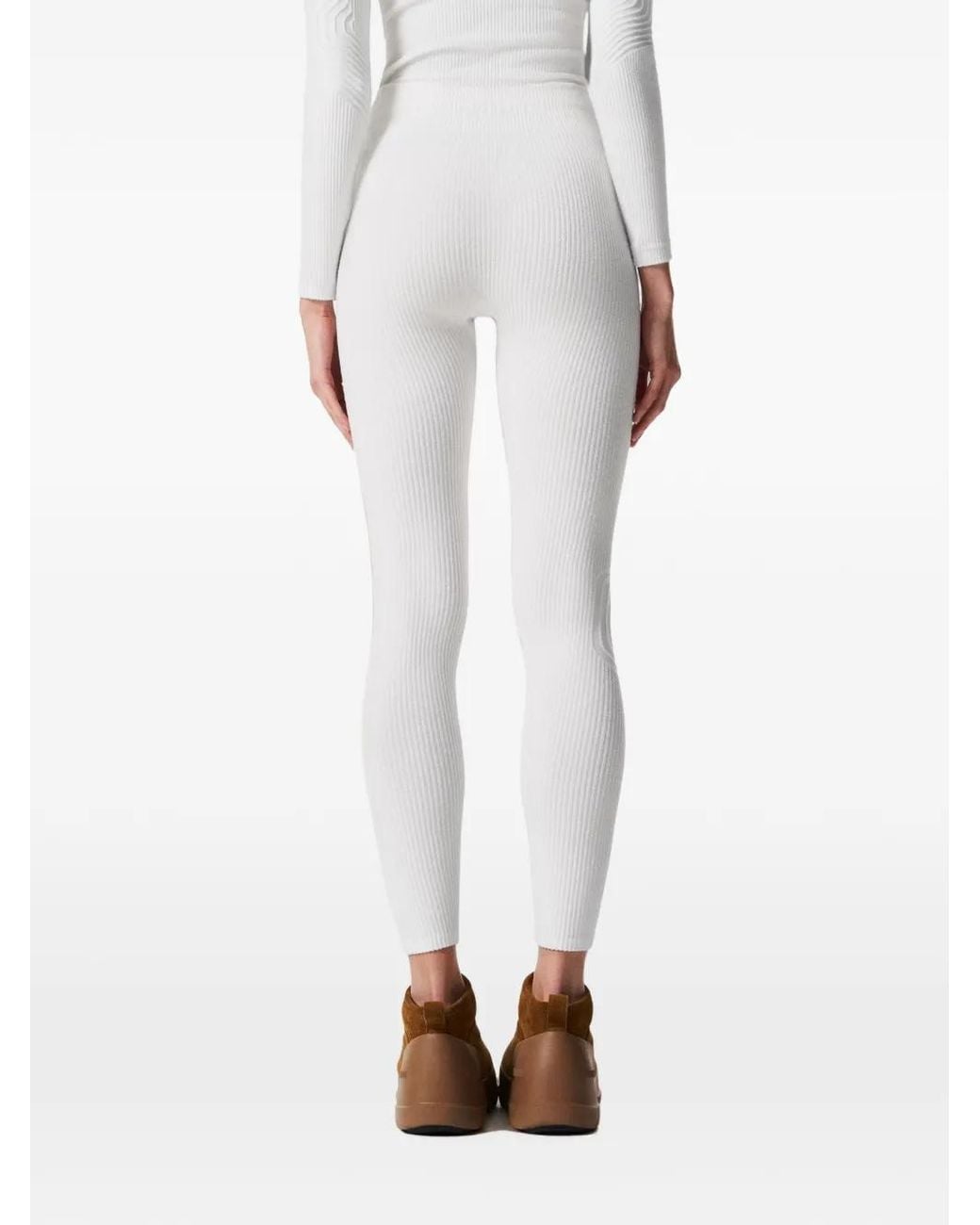 Perfect Moment White Chalet Base Layer Pants