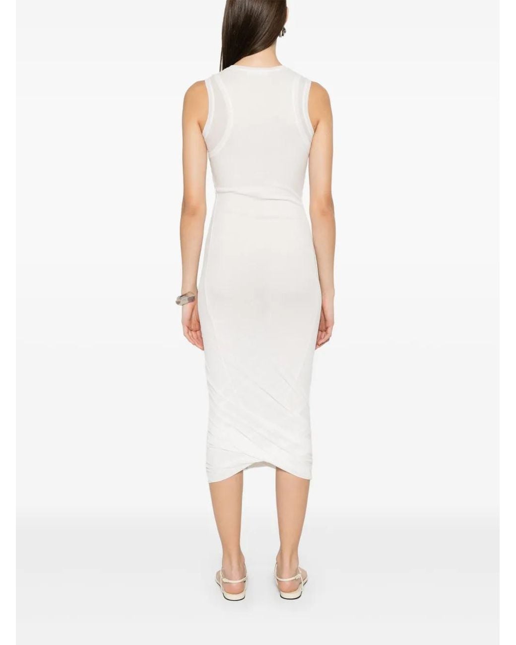 Jil Sander White Dresses