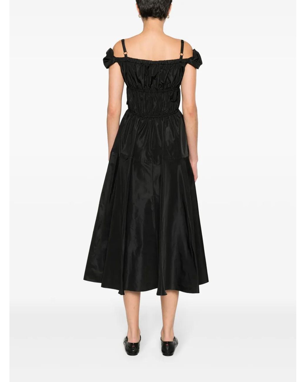 Patou Black Abito Longuette