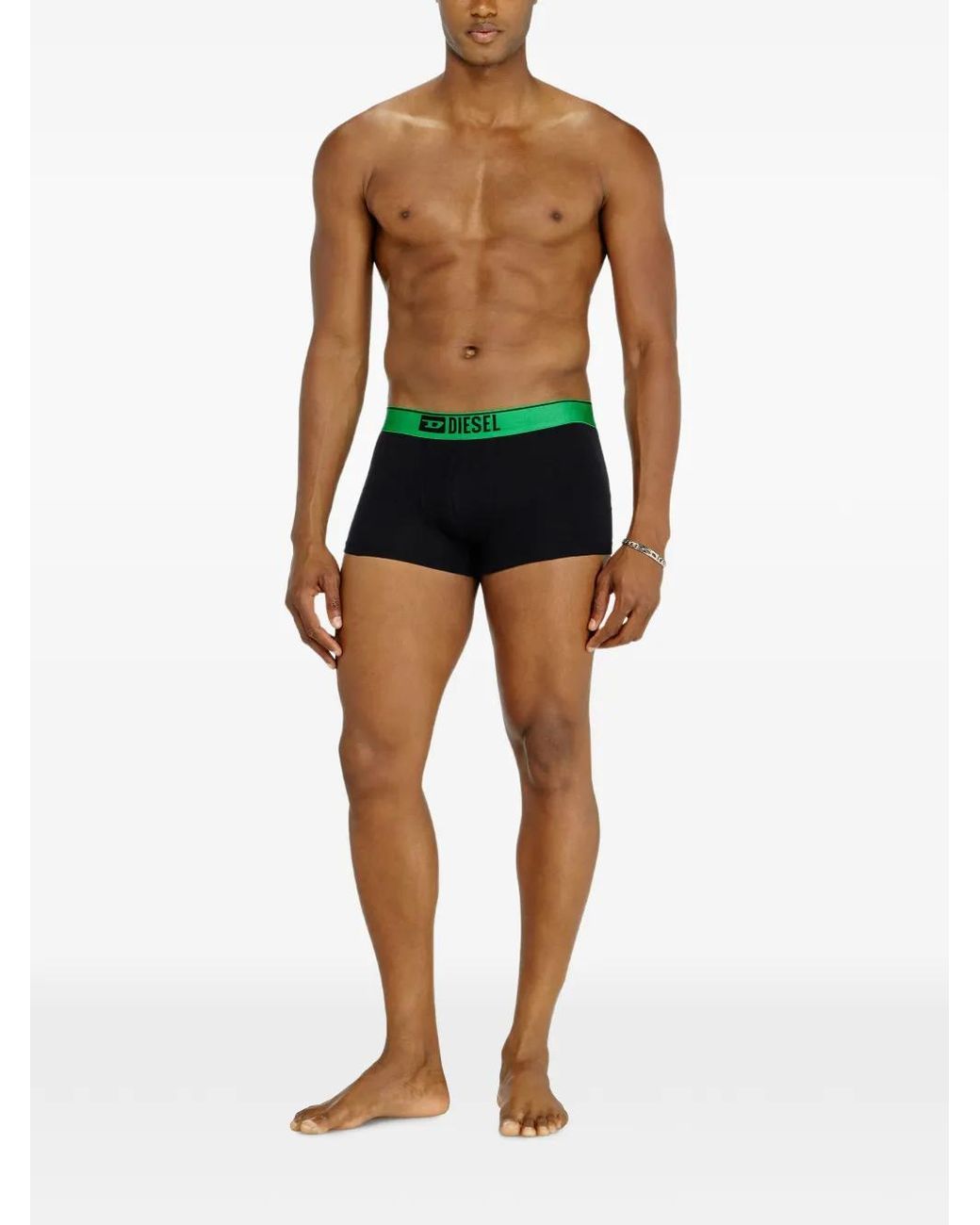 DIESEL Black Damien-Gft-3Pack Boxer Briefs for men