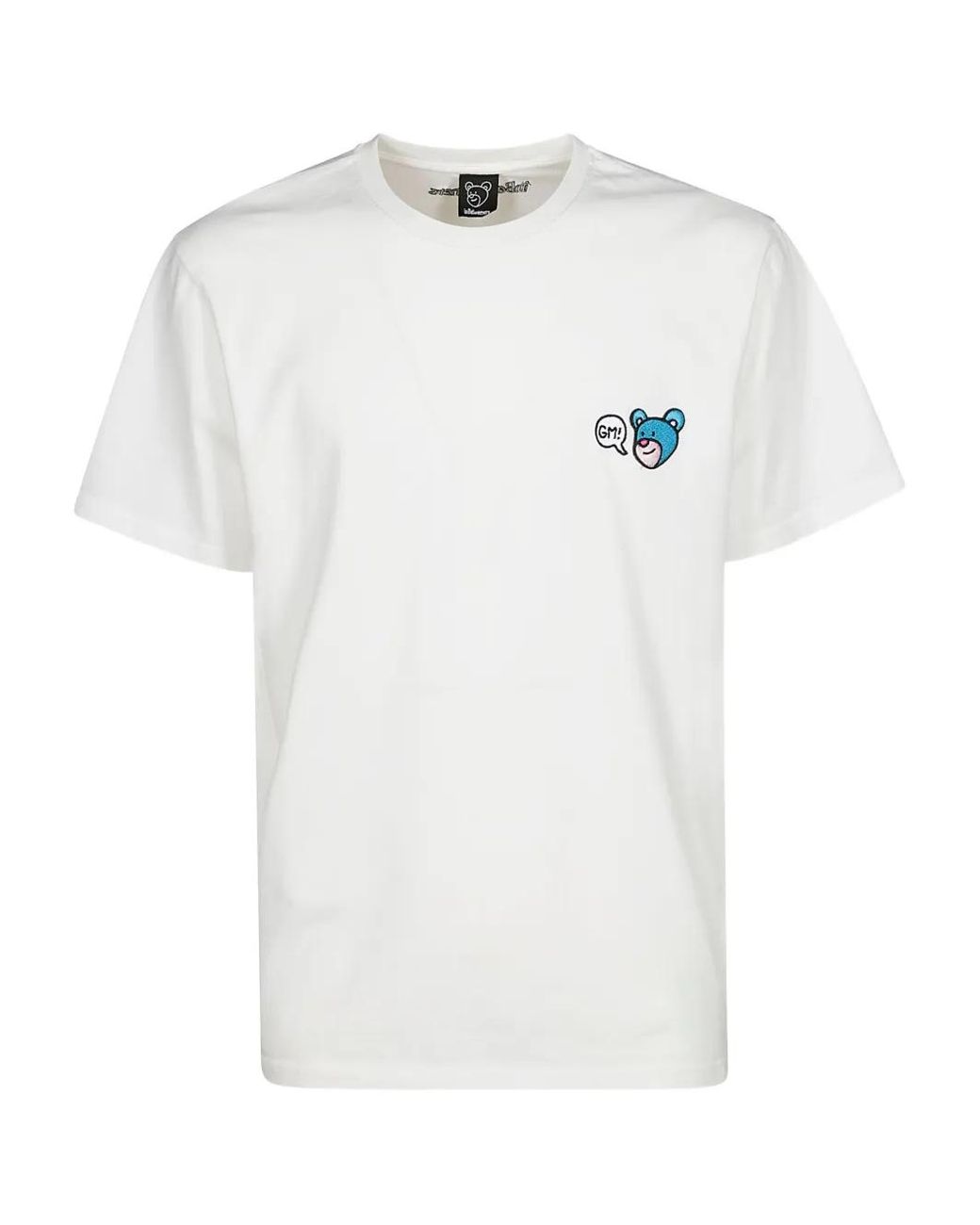 INBETWEENERS White T-Shirt Mit Teddy-Patch
