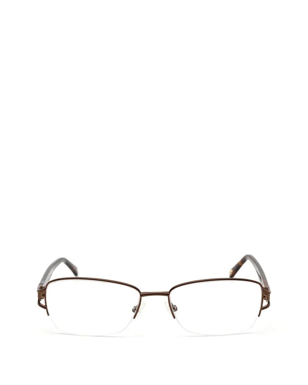 Emozioni White Lunettes De Vue À Monture Rectangulaire