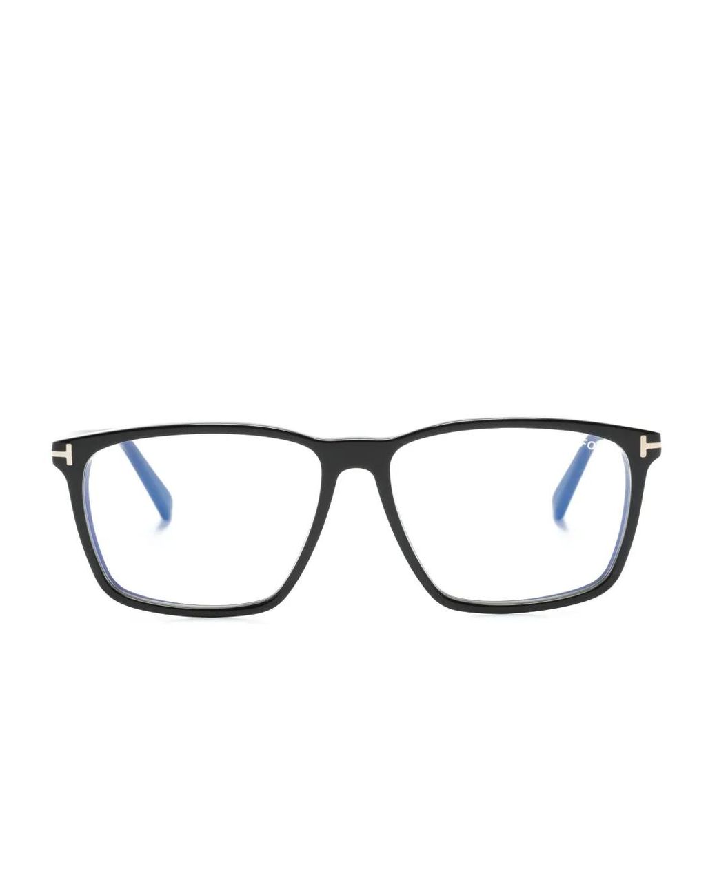 Tom Ford Black Brille Mit Eckigem Gestell