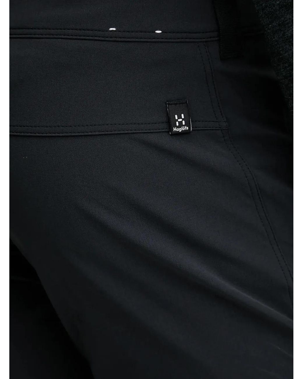 Haglöfs Black Morän Trousers for men