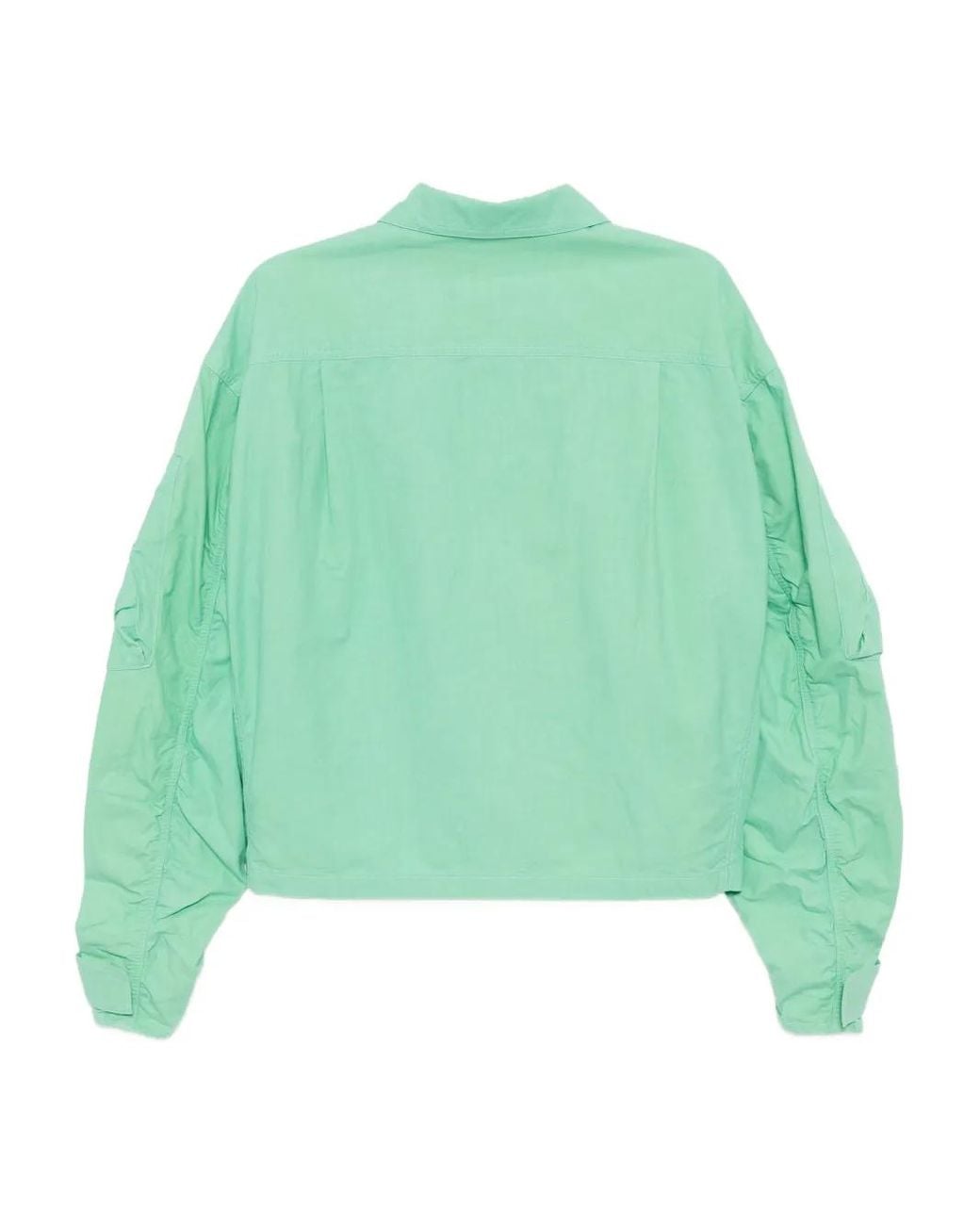 Facetasm Green Collared Pilot Jacket for men