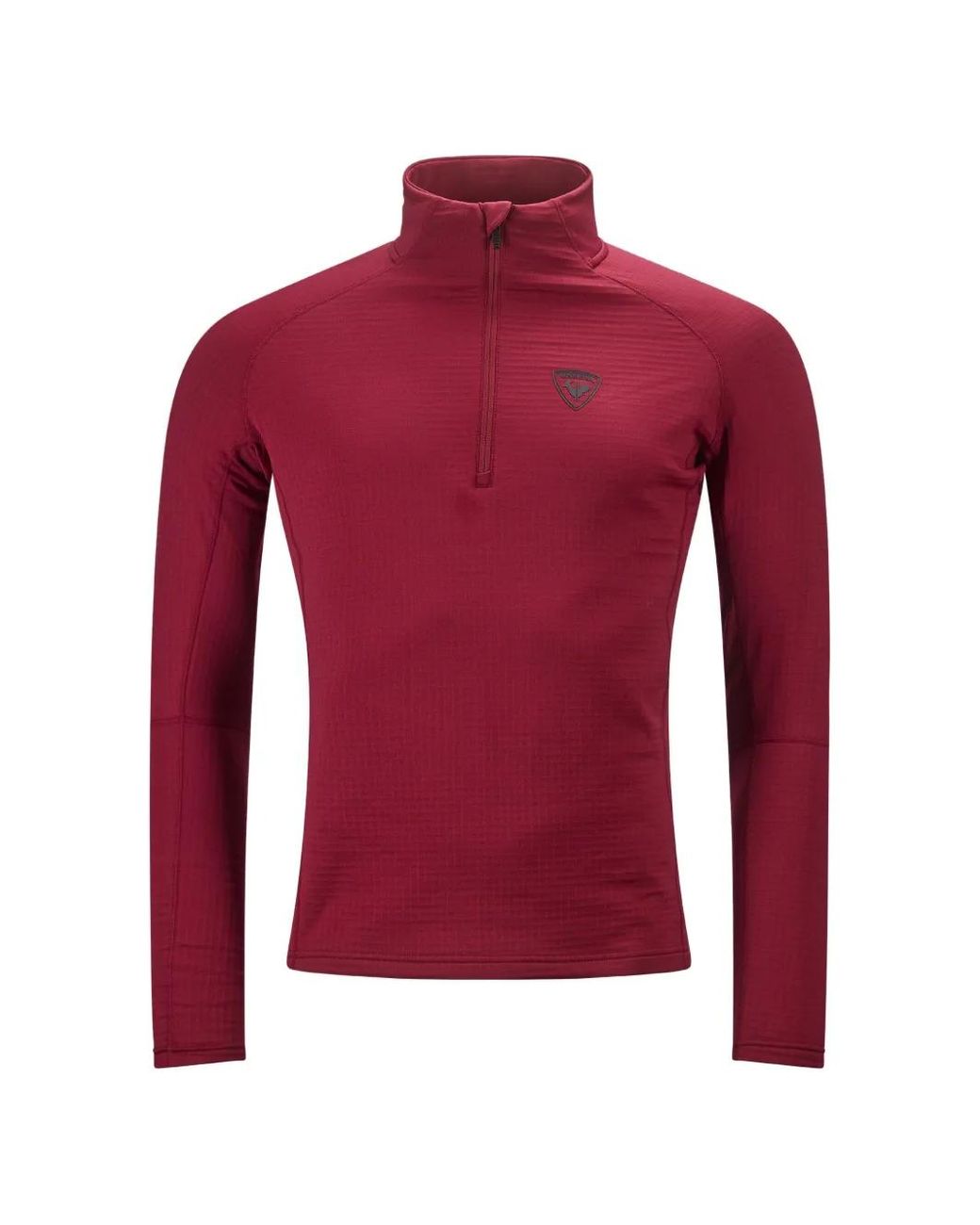 Rossignol Red Blackside Half-Zip Fleece Top for men