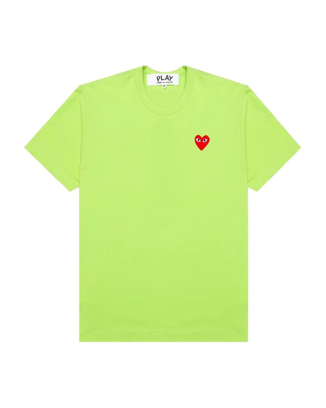 COMME DES GARÇONS PLAY Green Heart Emblem T-Shirt