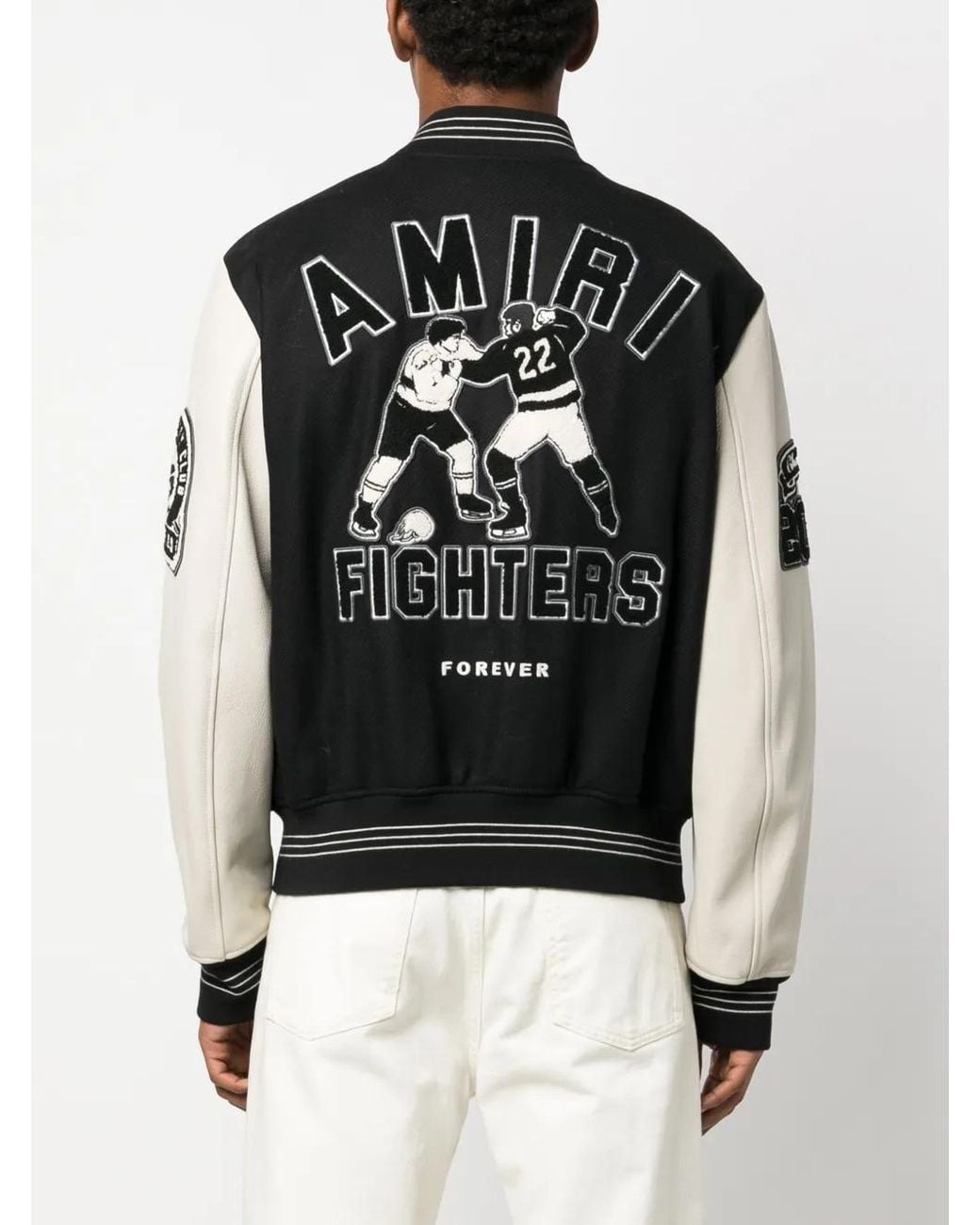 Amiri Black Wool Jacket for men