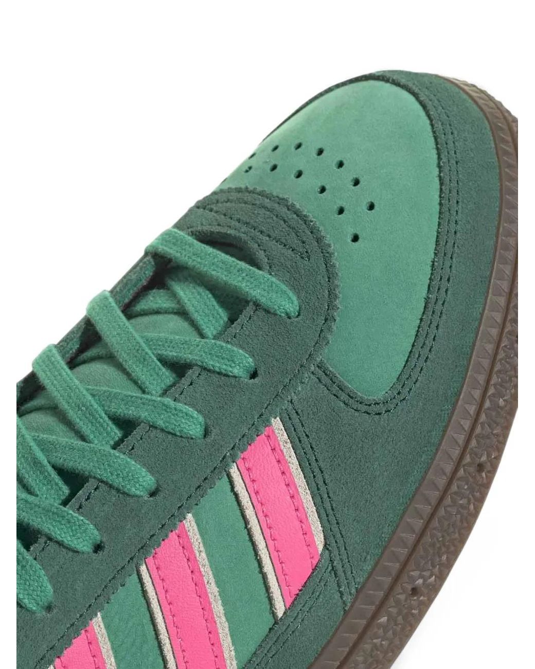 Adidas Green Handball Spezial Sneakers for men
