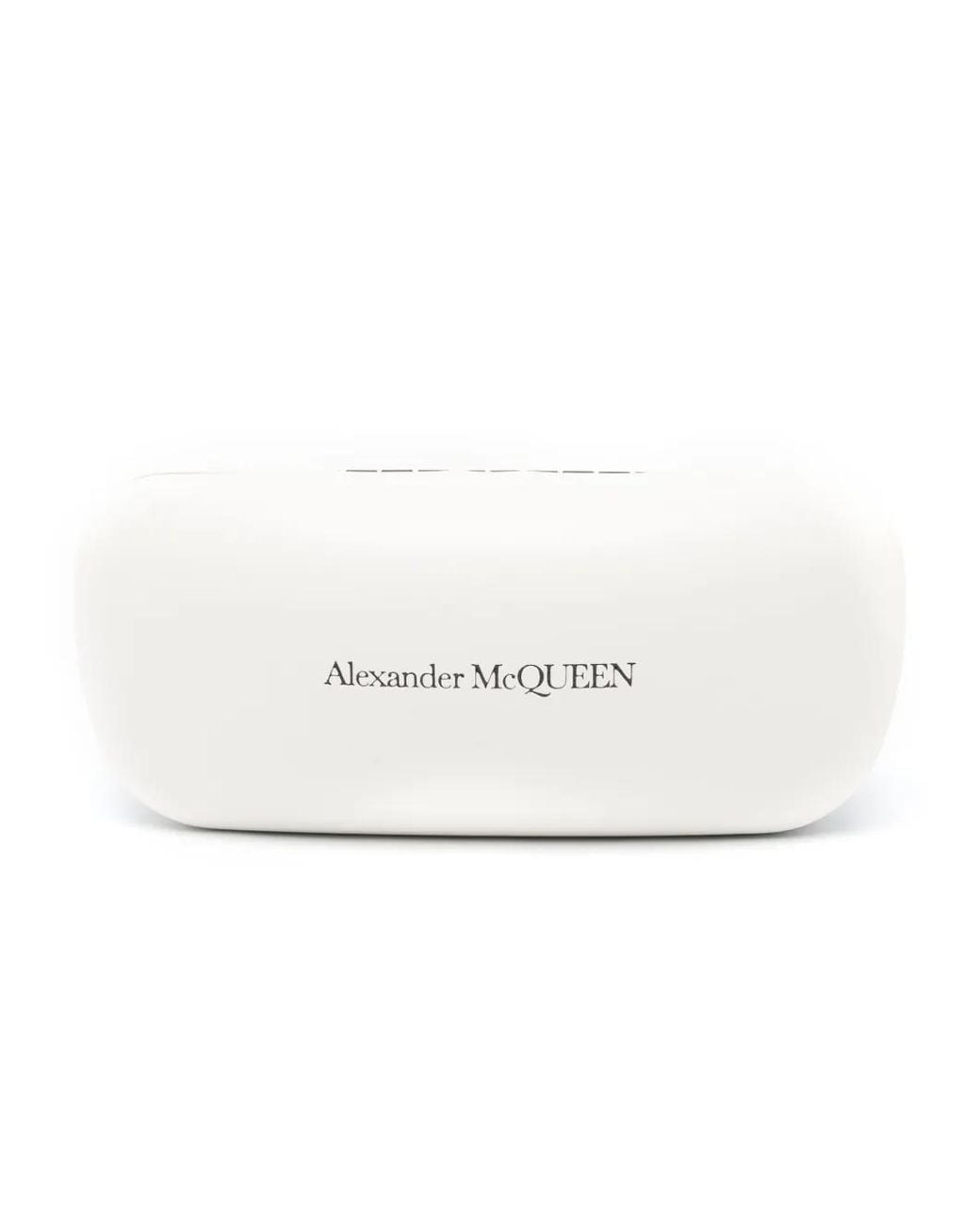 McQueen Natural Spike Studs Rectangular-Frame Sunglasses