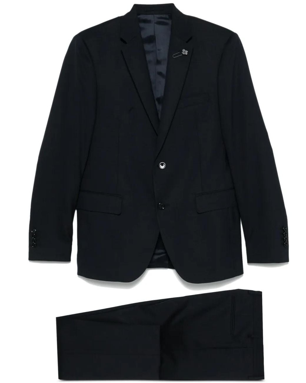 Traje Soiree Lardini de hombre de color Blue