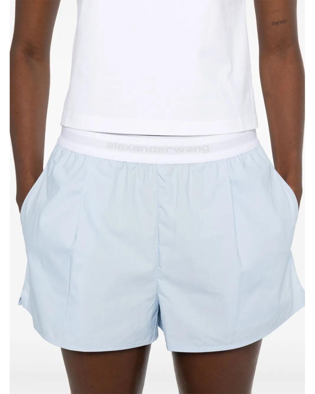Alexander Wang Blue Shorts