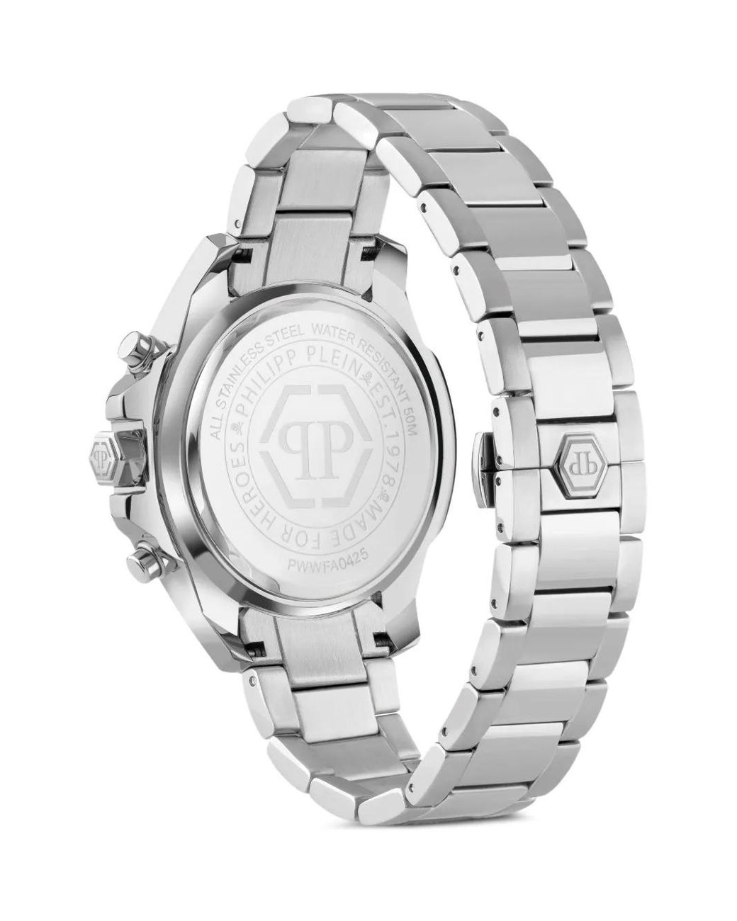 Philipp Plein White The Skull 44Mm for men