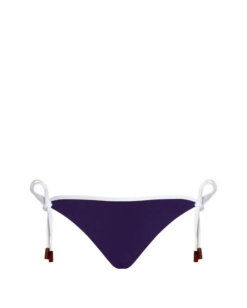 Vilebrequin Purple Tie-Side Bikini Bottoms