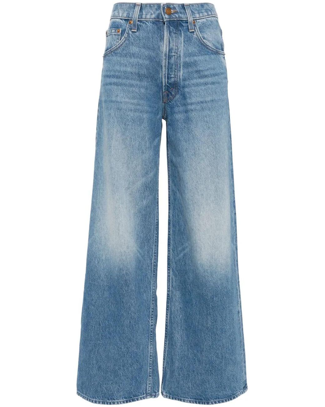 Mother Blue Nerdy Jeans