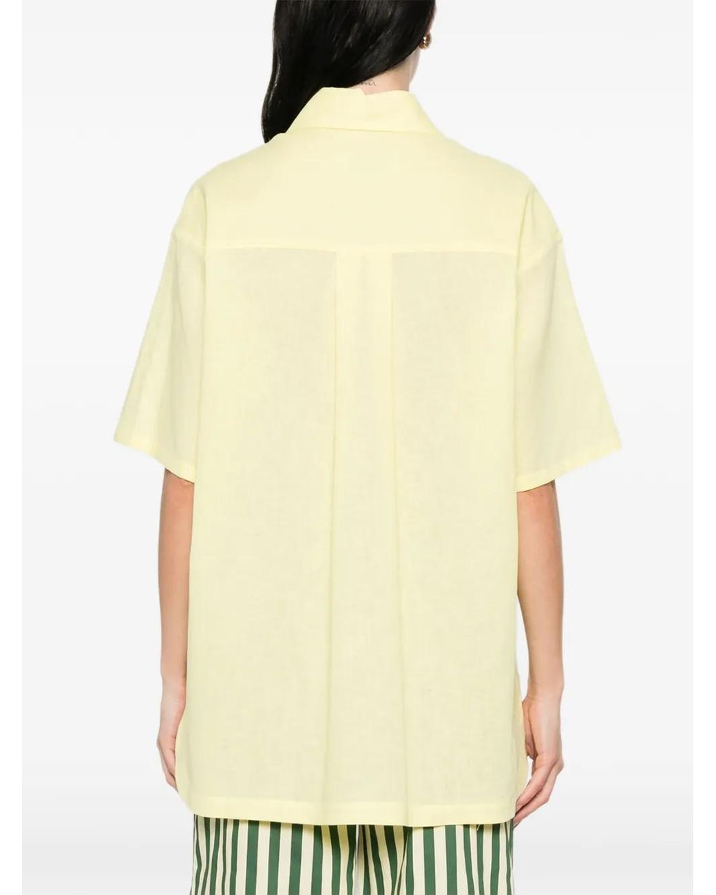 Manuel Ritz Yellow Button Shirt