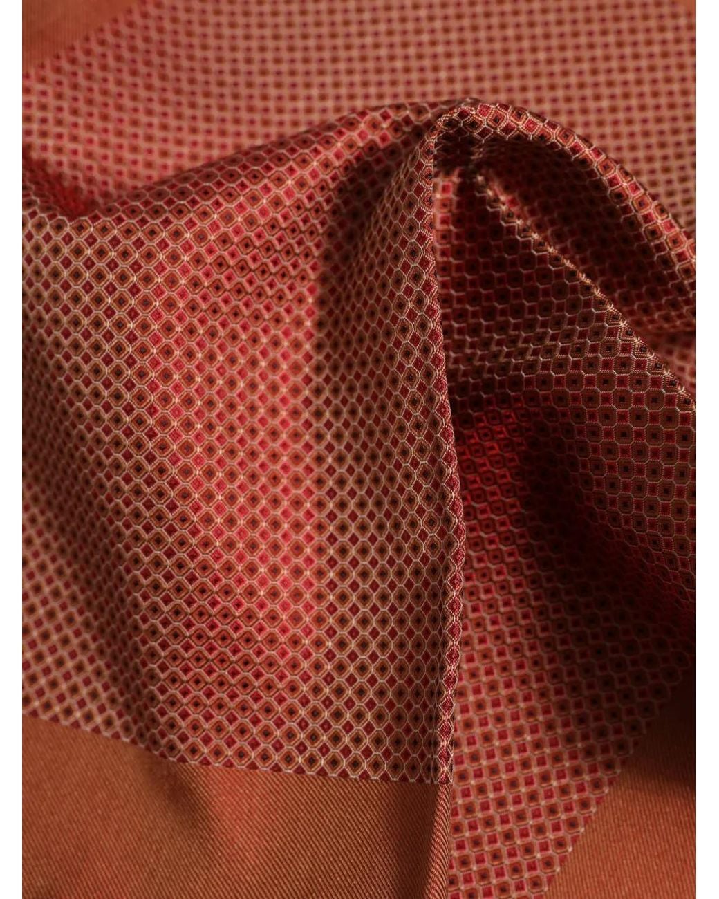 Carré De Poche À Motif Géométrique Dolce & Gabbana pour homme en coloris Red