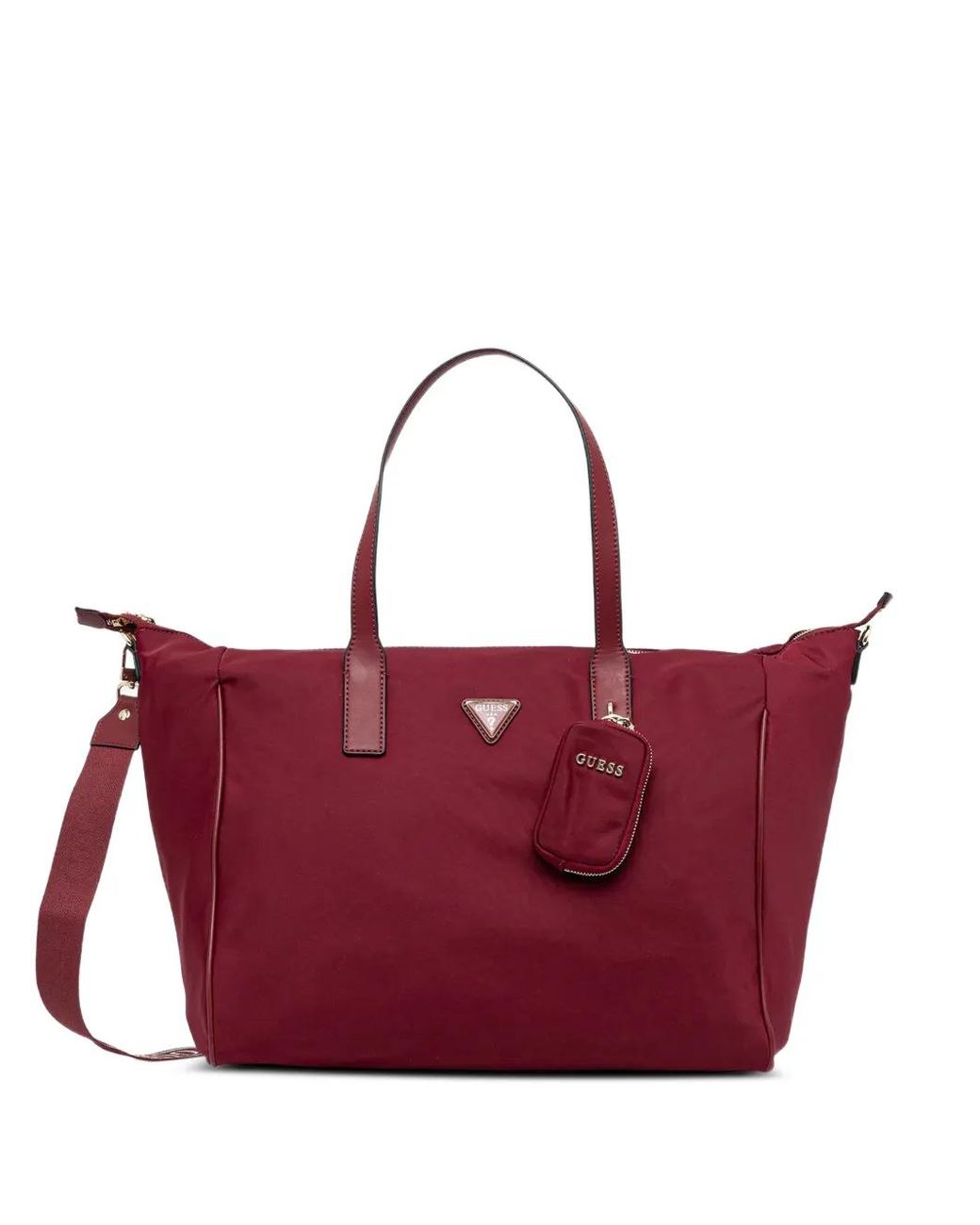 Guess Purple Sac Cabas Follie À Breloque