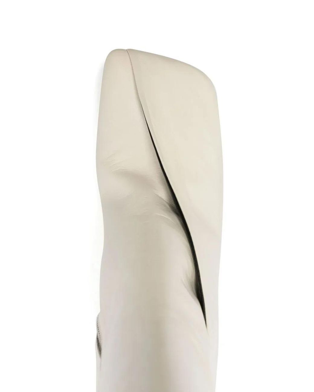 Jil Sander White Boots Cream