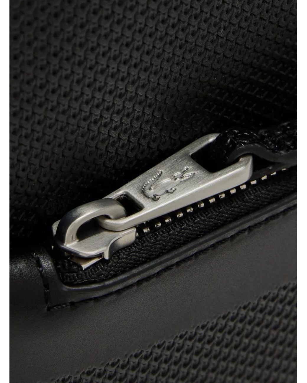 Mochila Chantaco Con Logo En Relieve Lacoste de hombre de color Black