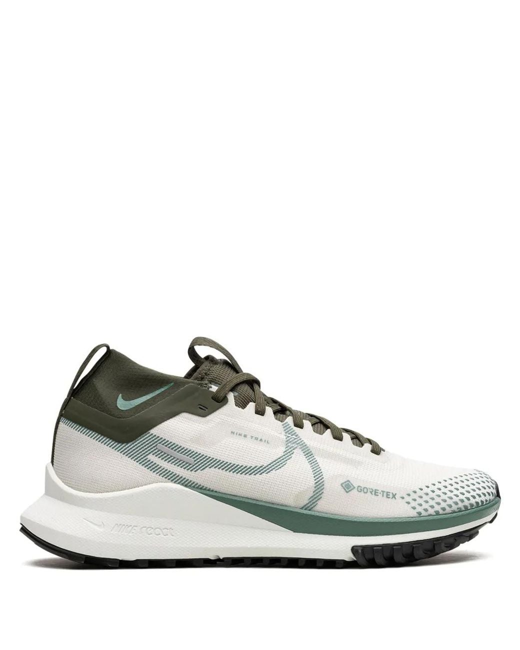 Nike White React Pegasus Trail 4 Sneakers