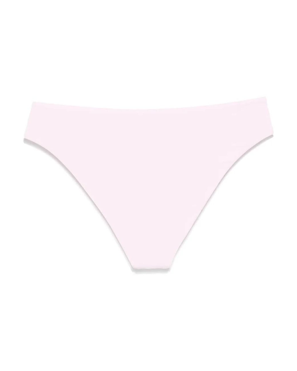 Christopher Esber Pink Ruched Orbit Bikini Bottoms