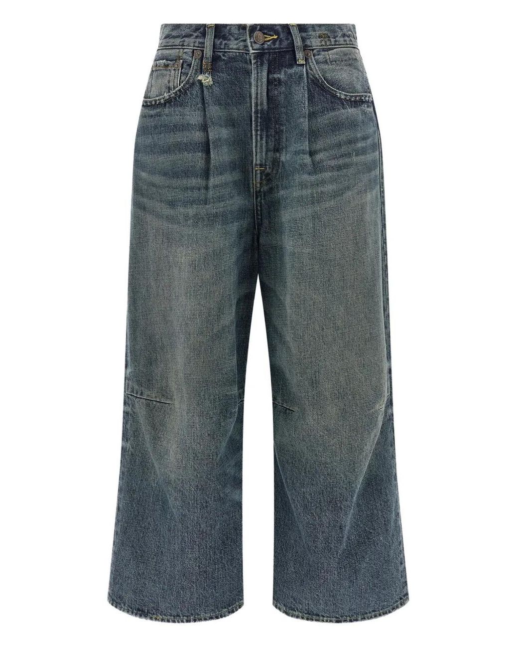 R13 Blue Cotton Jeans