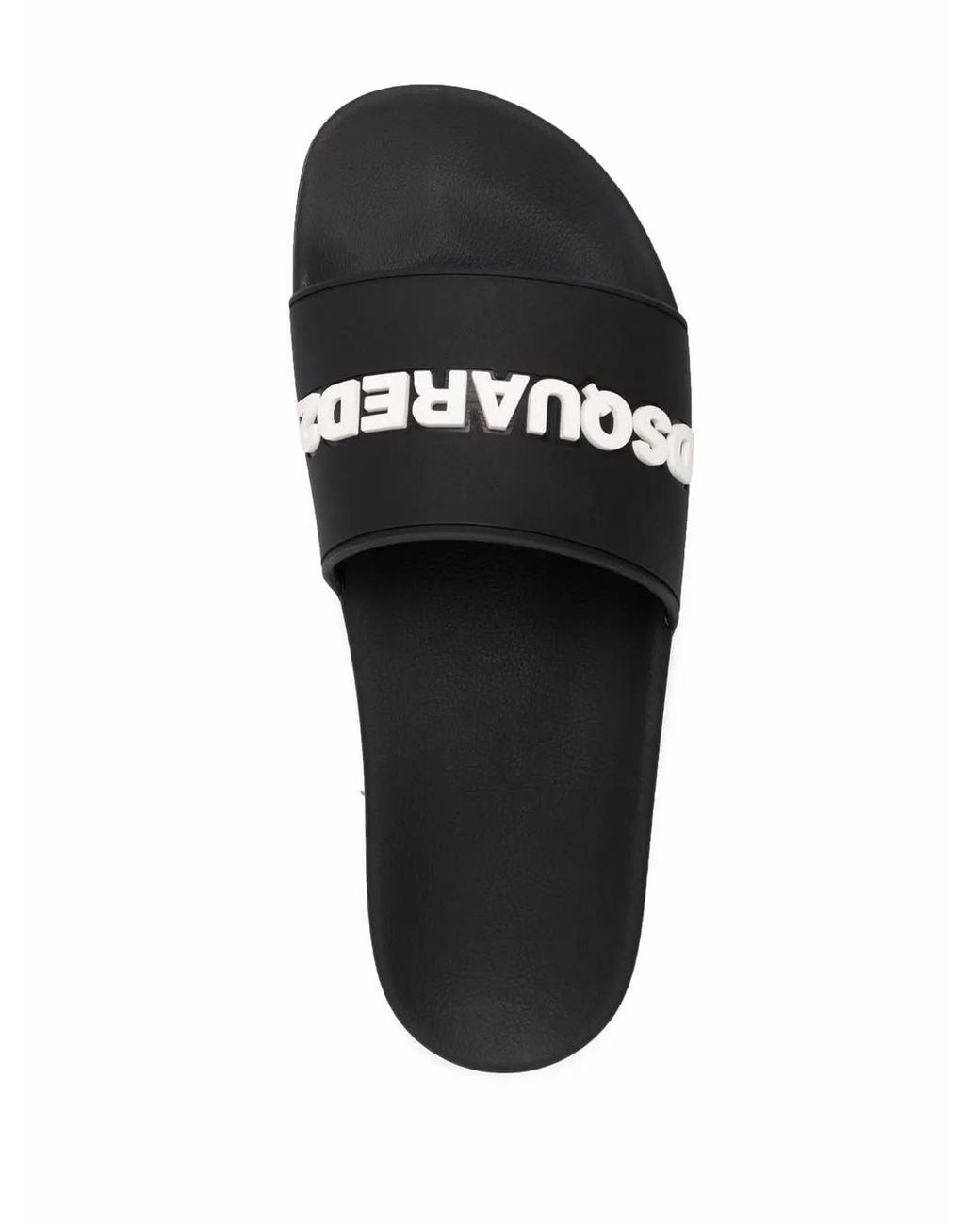 DSquared² Slippers in het Black voor heren