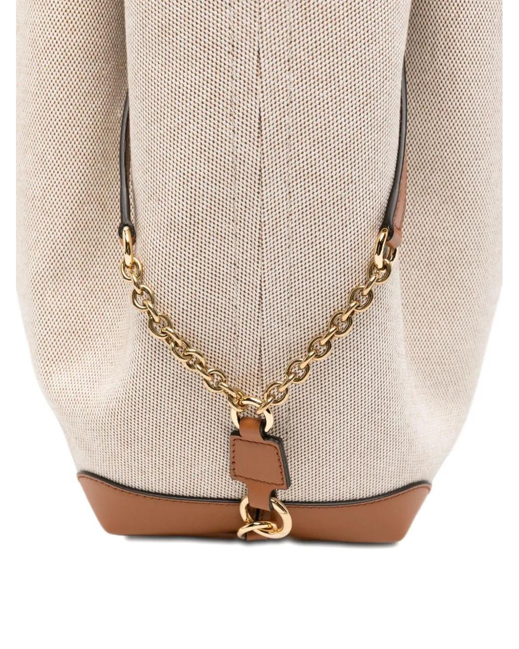 Chloé Natural Large Clover Tote Bag