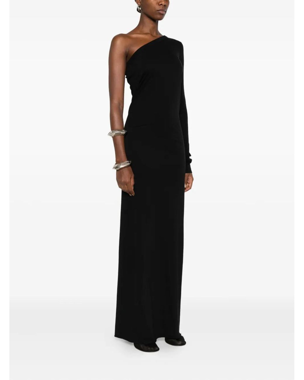 Rick Owens Black Ziggy" Dress