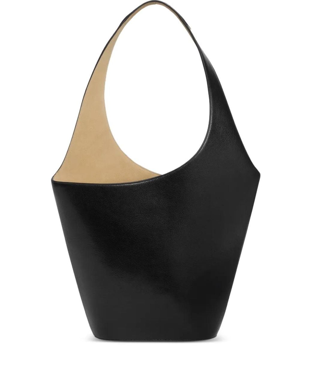 Alberta Ferretti Black Internal-Pocket Shoulder Bag