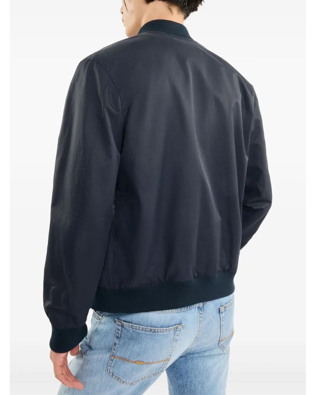 Fay Blue Bomber Jackets for men
