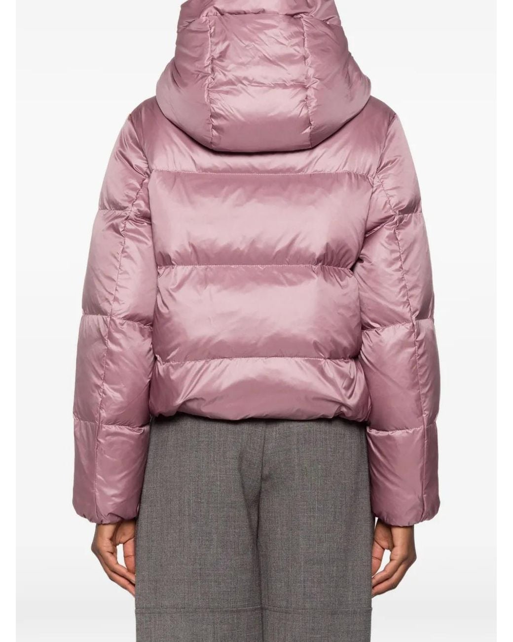Marc O' Polo Black Quilted Hooded Jacket