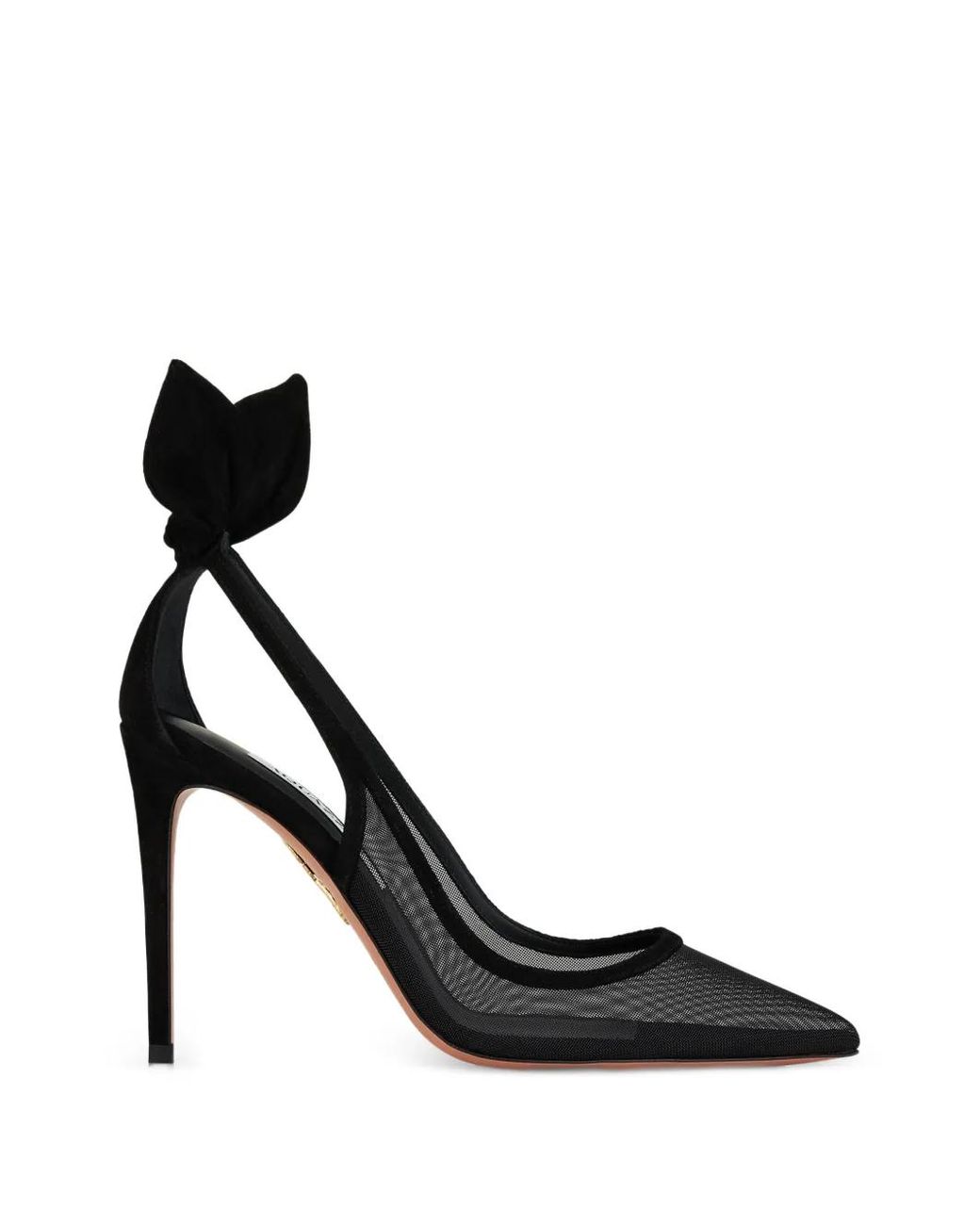 Aquazzura Black Bow Tie Pumps