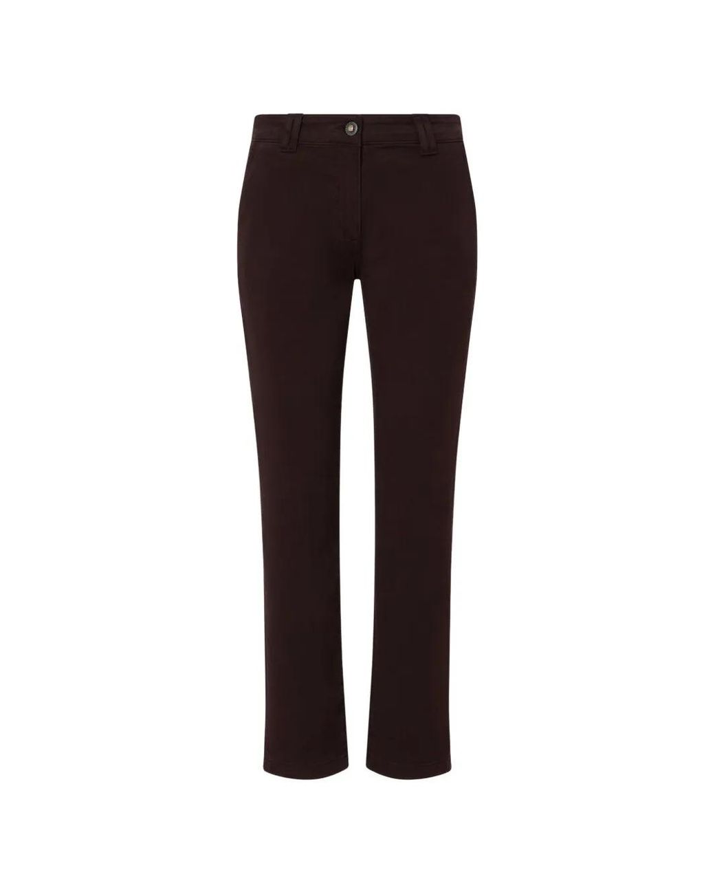 Liu Jo Brown Cigarette Pants