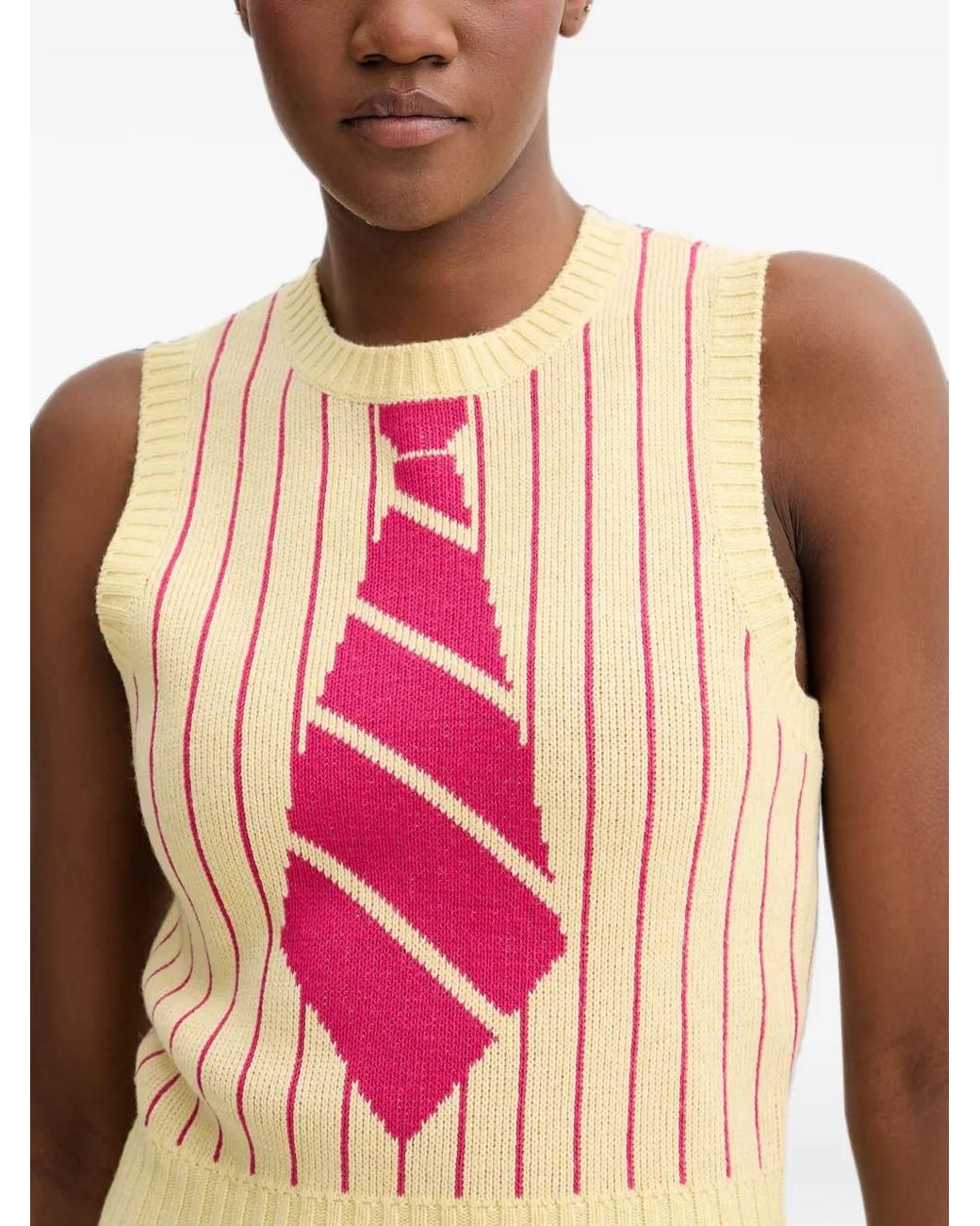 KENZO Blue Striped Vest