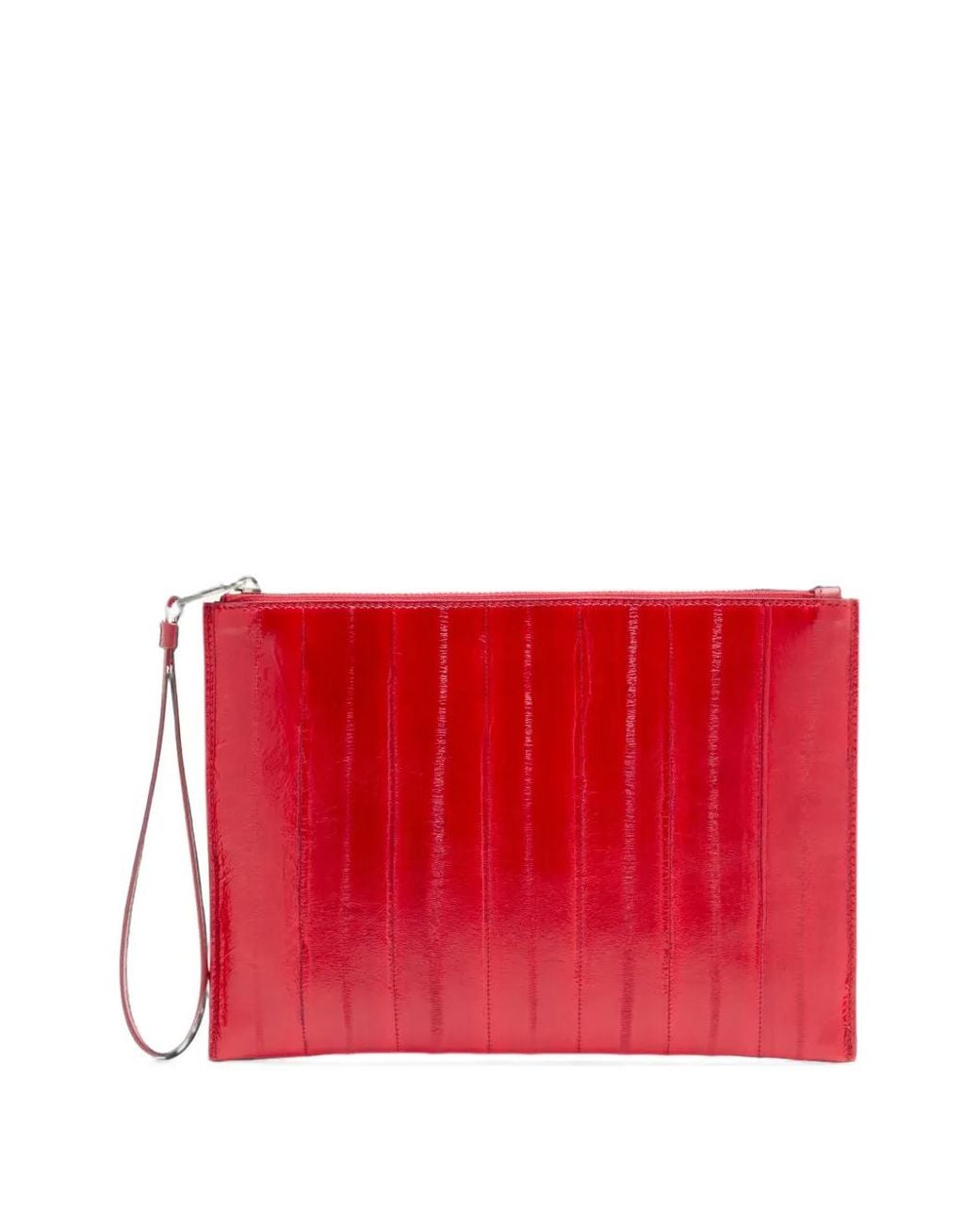 Proenza Schouler Red Pochette Zippée À Talon
