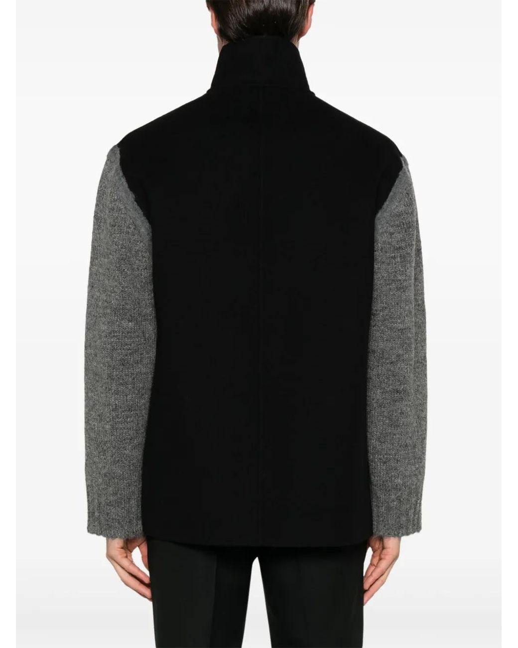 Jil Sander Jack Met Colourblocking in het Black voor heren