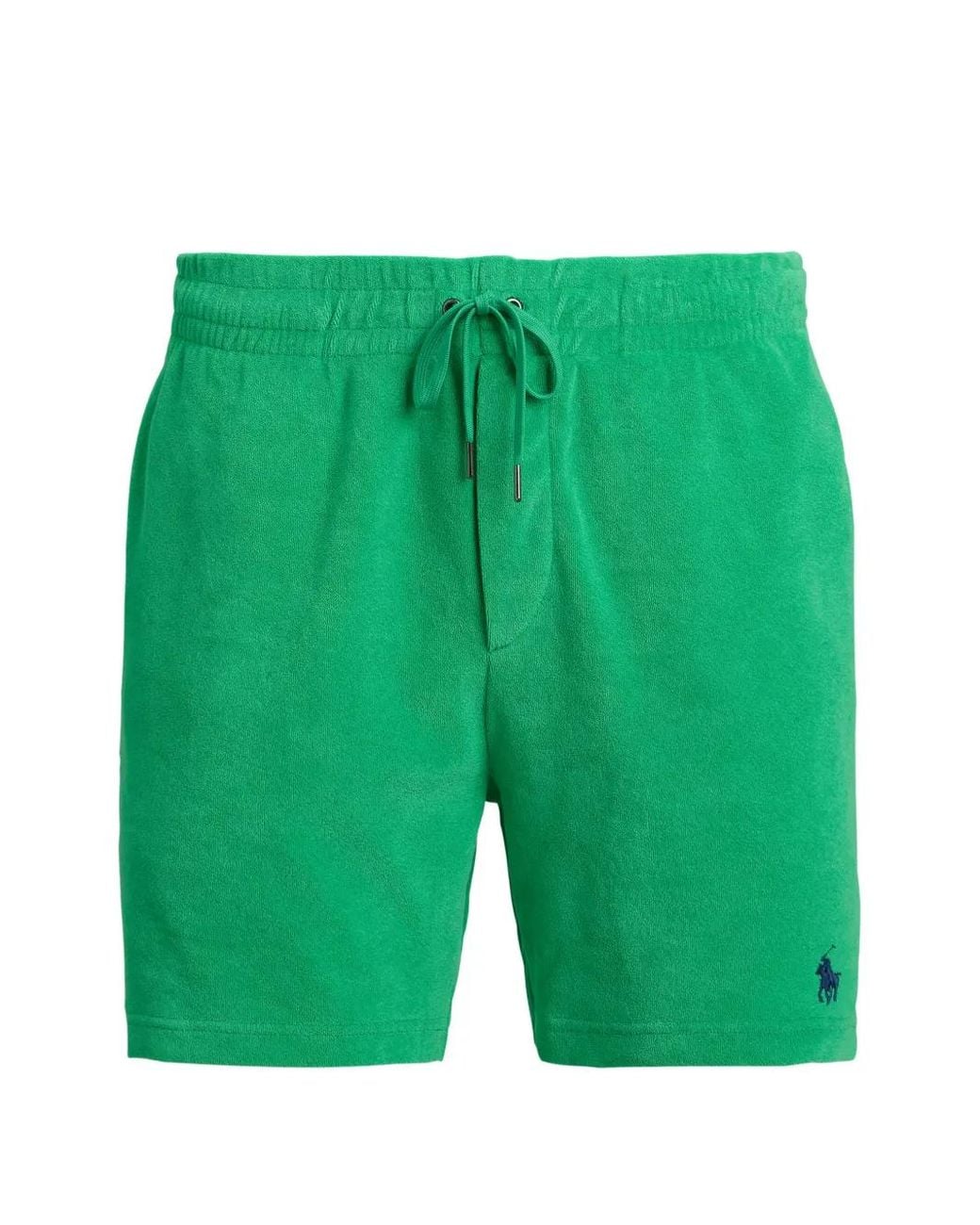 Polo Ralph Lauren Green Logo-Embroidered Shorts for men