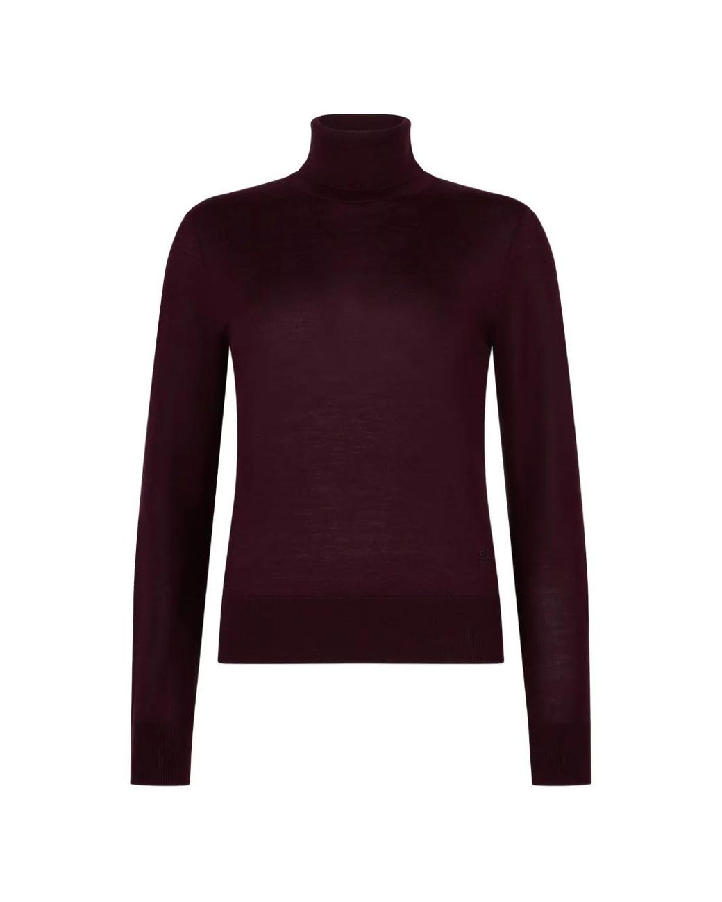 DSquared² Purple D2 Upside Down Rollkragenpullover